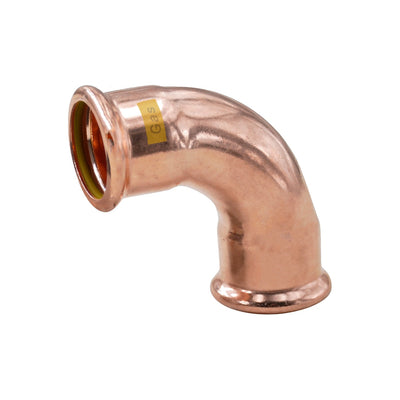 Pressfit Gas 90 Degree Elbow 15mm x 15mm
