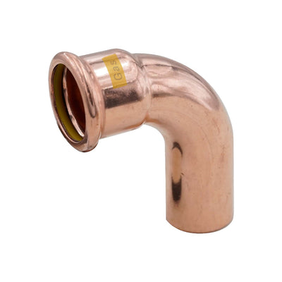 Pressfit Gas 90 Degree Street Elbow 42mm x 42mm