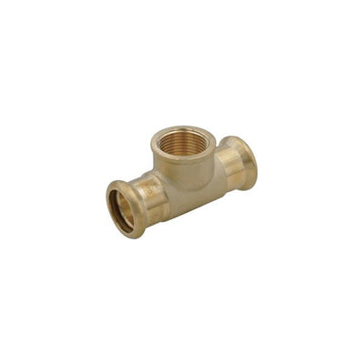 Pressfit Gas Female Tee 22mm x 3/4" x 22mm