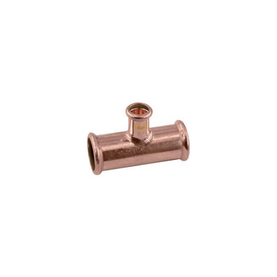 Pressfit Gas Reducing Tee 35mm x 22mm x 35mm