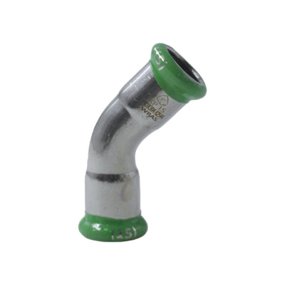 Pressfit Stainless Steel 304 45 Degree Elbow 35mm