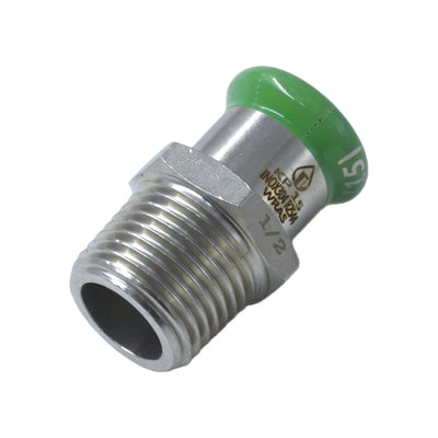 Pressfit Stainless Steel 304 Straight MI Adaptor 54mm x 2"