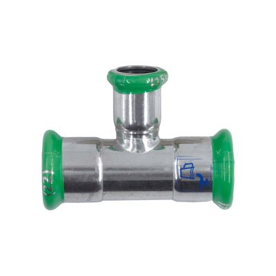 Pressfit Stainless Steel 304 Reducing Tee 42mm x 22mm x 42mm