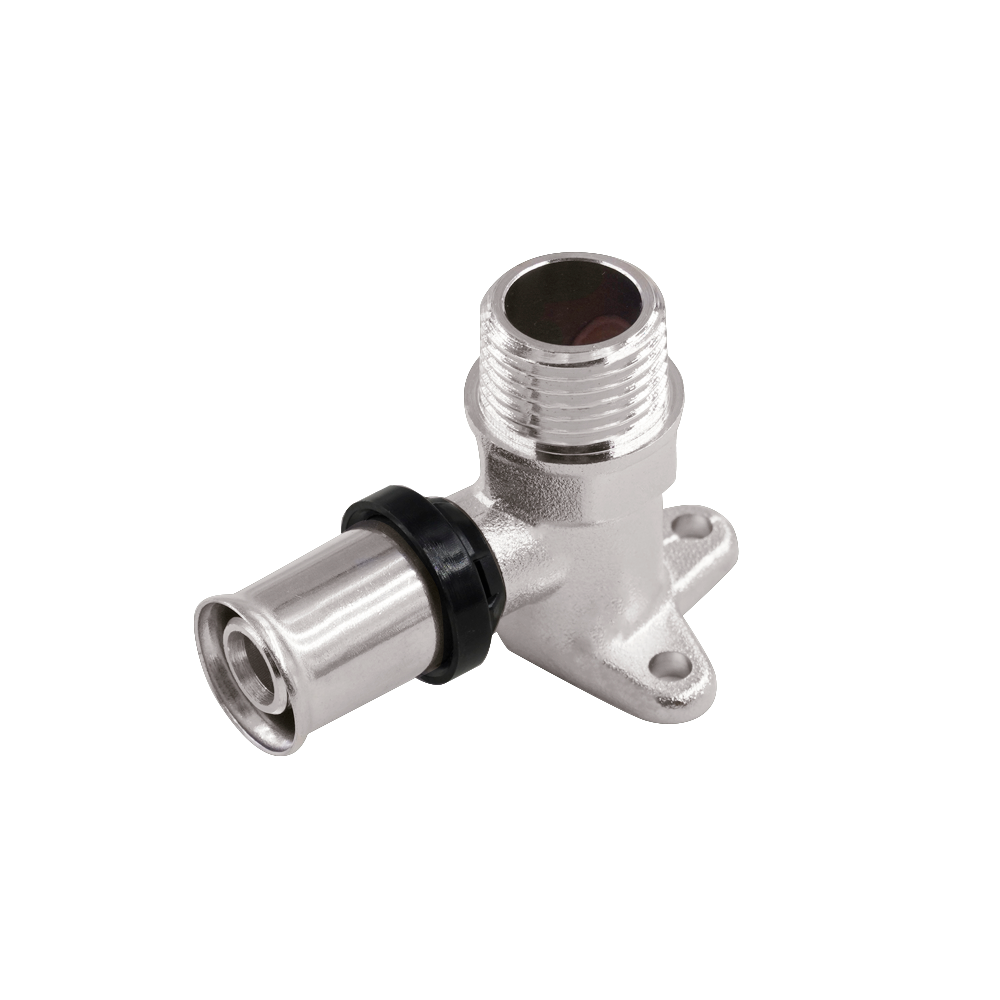 MLCP Male Wall Plate Elbow