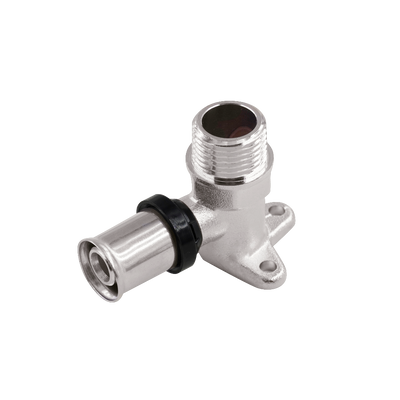 MLCP Male Wall Plate Elbow