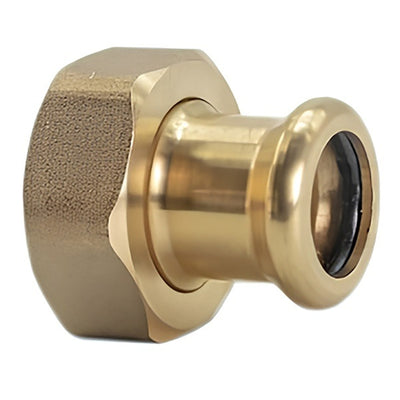 PressFit Water Tap Connector 22mm × 3/4″